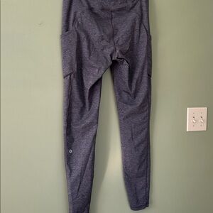 Lululemon Gray Leggings with pockets